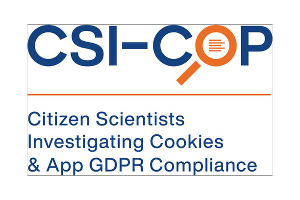 Image for Citizen Scientists Investigating Cookies and App GDPR compliance - CSI-COP