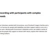 image for Wildlife recording with participants with complex support needs 
